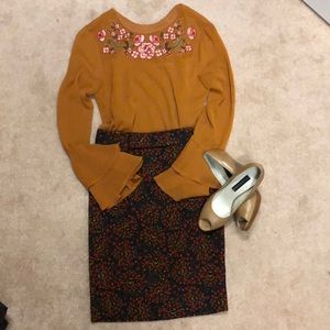 LuLaRoe Cassie Skirt Size XS